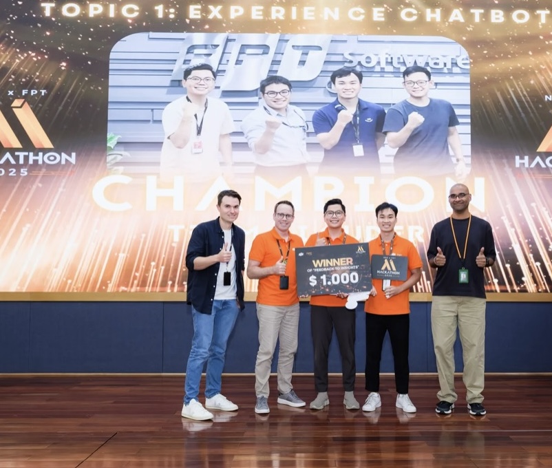 First Prize Award — NRC x FPT Hackathon 2025
