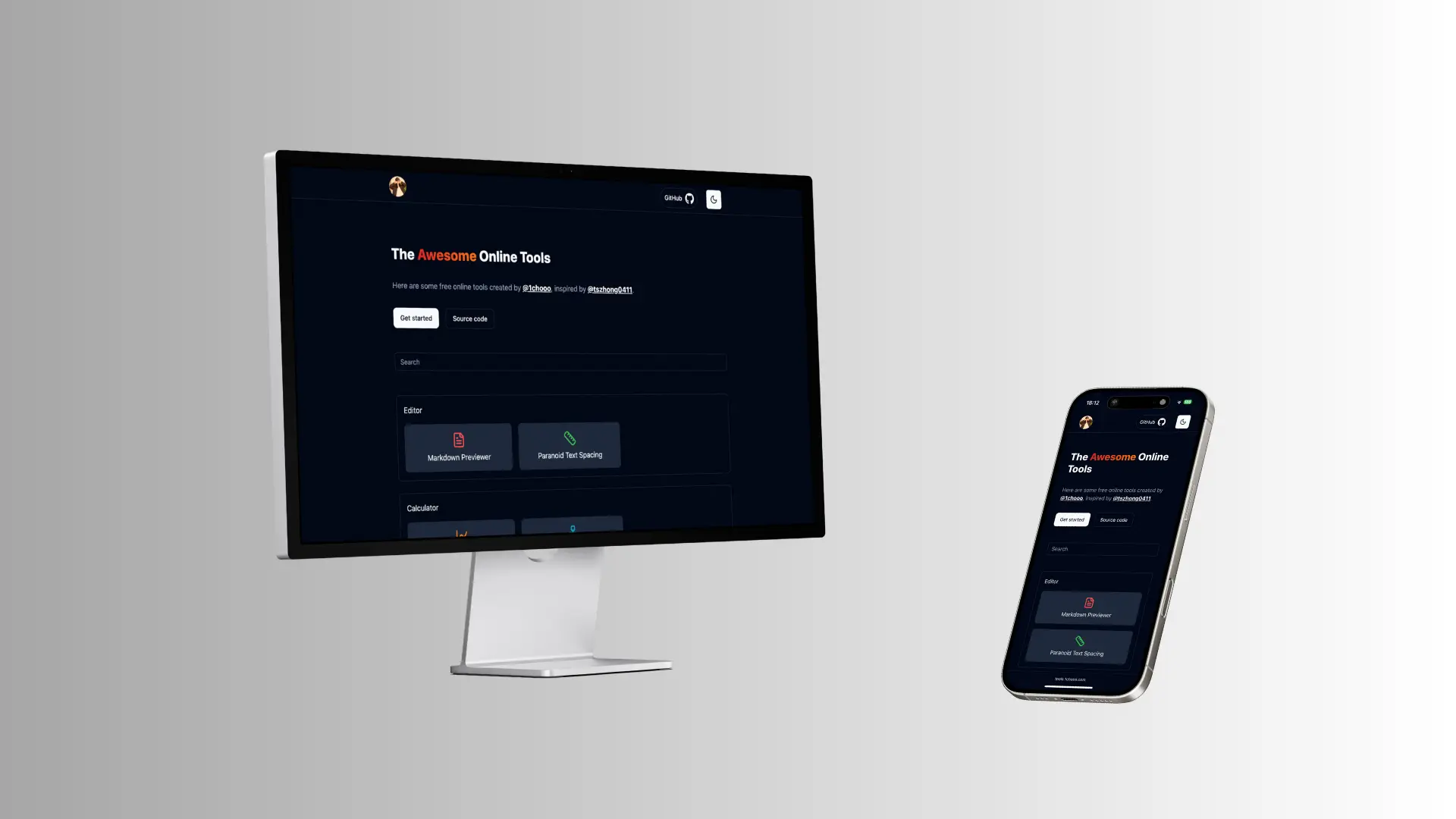 A collection of design and documentation tools I use for architecture, data modeling, and API design.